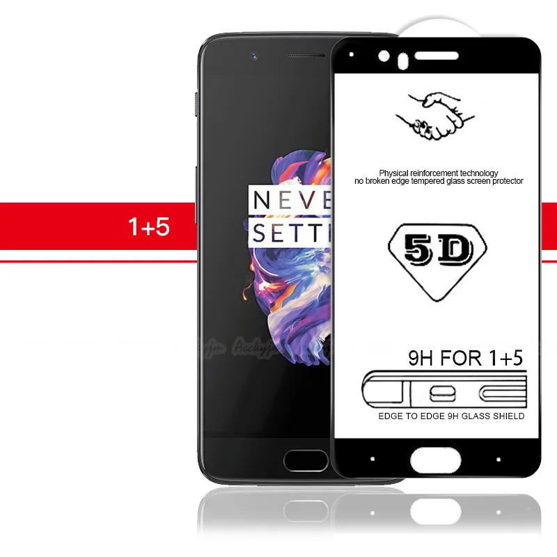 UVR 5D холодная Резьба стекло для OnePlus 6T 6 5T 5 3D полное покрытие Защита экрана One Plus