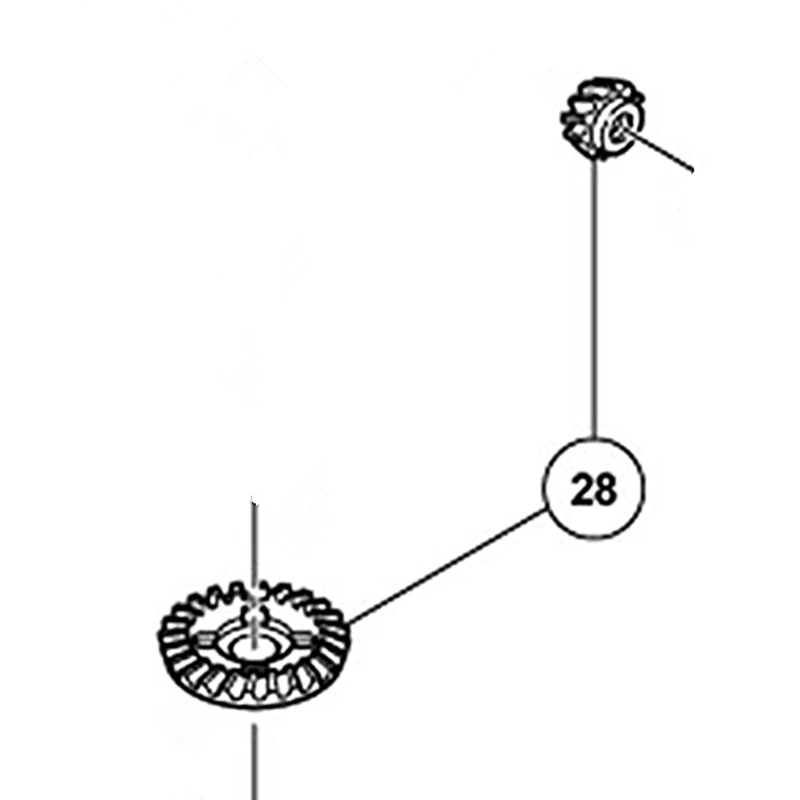 

GEAR AND PINION SET 331840 For Hitachi PDA-100M PDA-100K G10ST