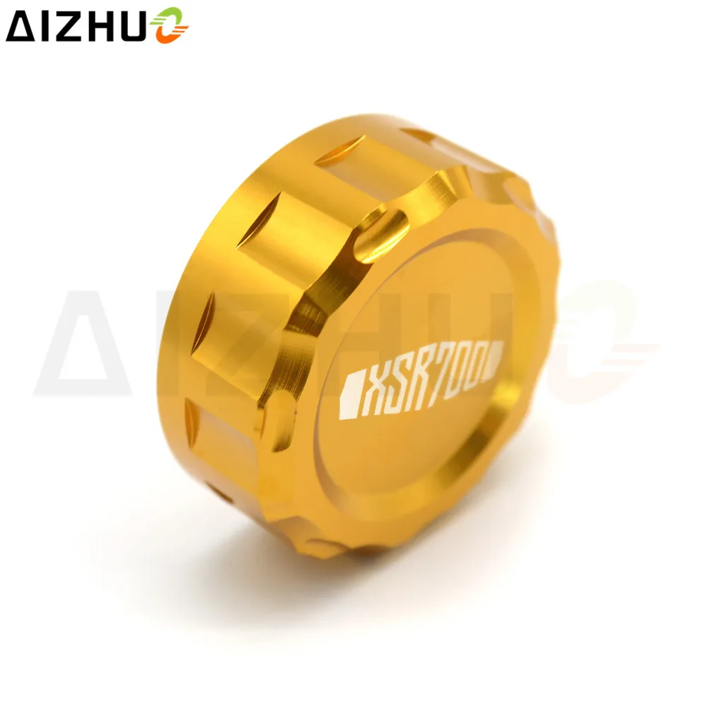 CNC алюминиевая крышка резервуара для заднего тормозного жидкости мотоцикла Yamaha