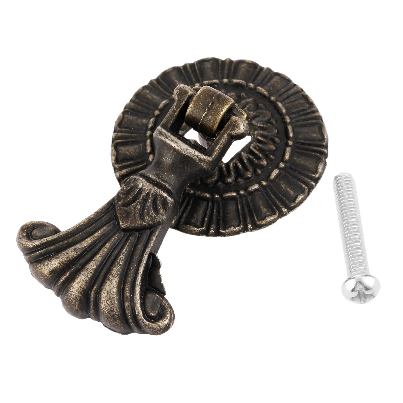 DRELD 1Pc Zinc Alloy Furniture Handle Antique Drawer Knobs Kitchen Cabinet Cupboard Door Handles Pull Fittings | Обустройство дома