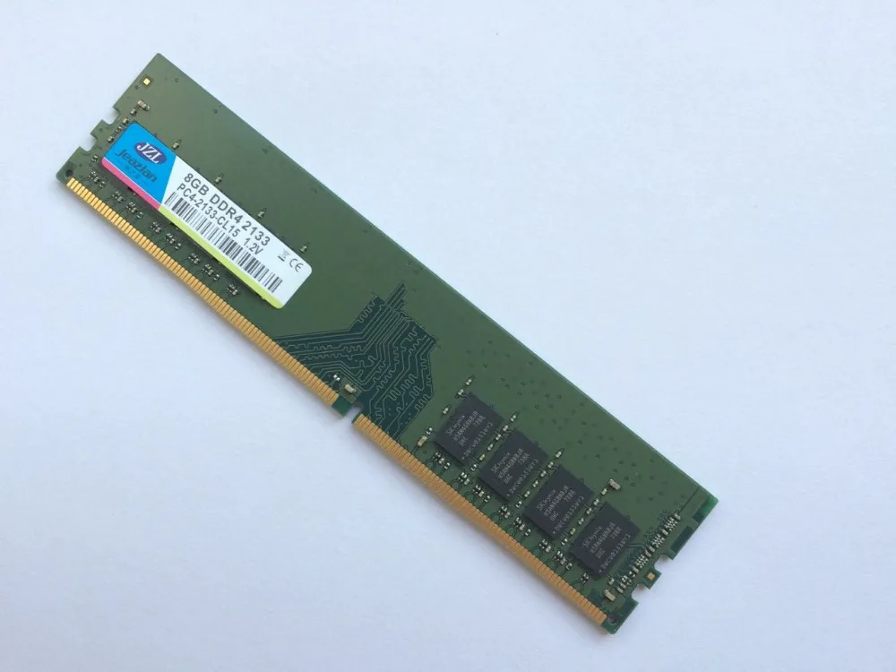 JZL LONG DIMM PC4 17000 DDR4 2133 MHz 8 GB/PC4 DDR 4 GB LC15 288 PIN Настольный ПК компьютер Ram карта памяти|ddr4