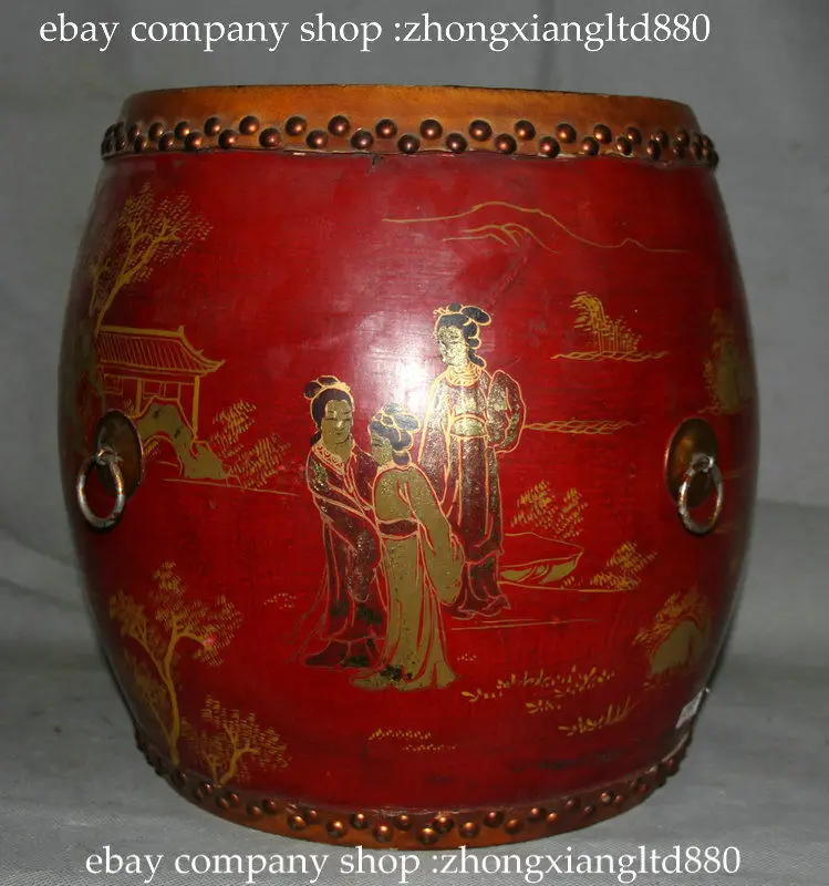 13 &quotстарая китайская народная культура лакированные кожаные Музыкальные