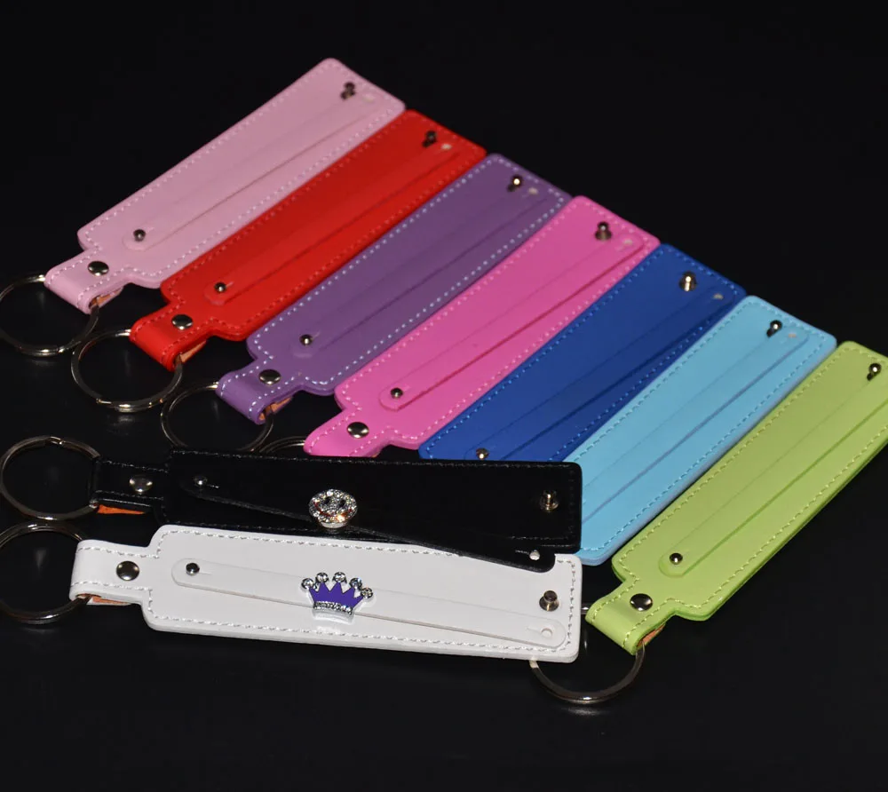 Free Shipping 30PCS (8+30)Width*130mm Length PU Leather Key Rings/Key Chains Fit 8mm Slide Charms Letters | Украшения и