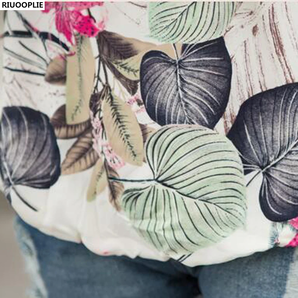 Riuooplie Для женщин хлопок белье летние свободные Blusa Mujer Vetement Рубашки для мальчиков Femme короткий рукав принт Топы корректирующие