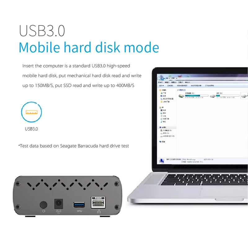 Airdisk S3 NAS мобильный жесткий диск USB3.0 семейный умный сетевой облачный накопитель