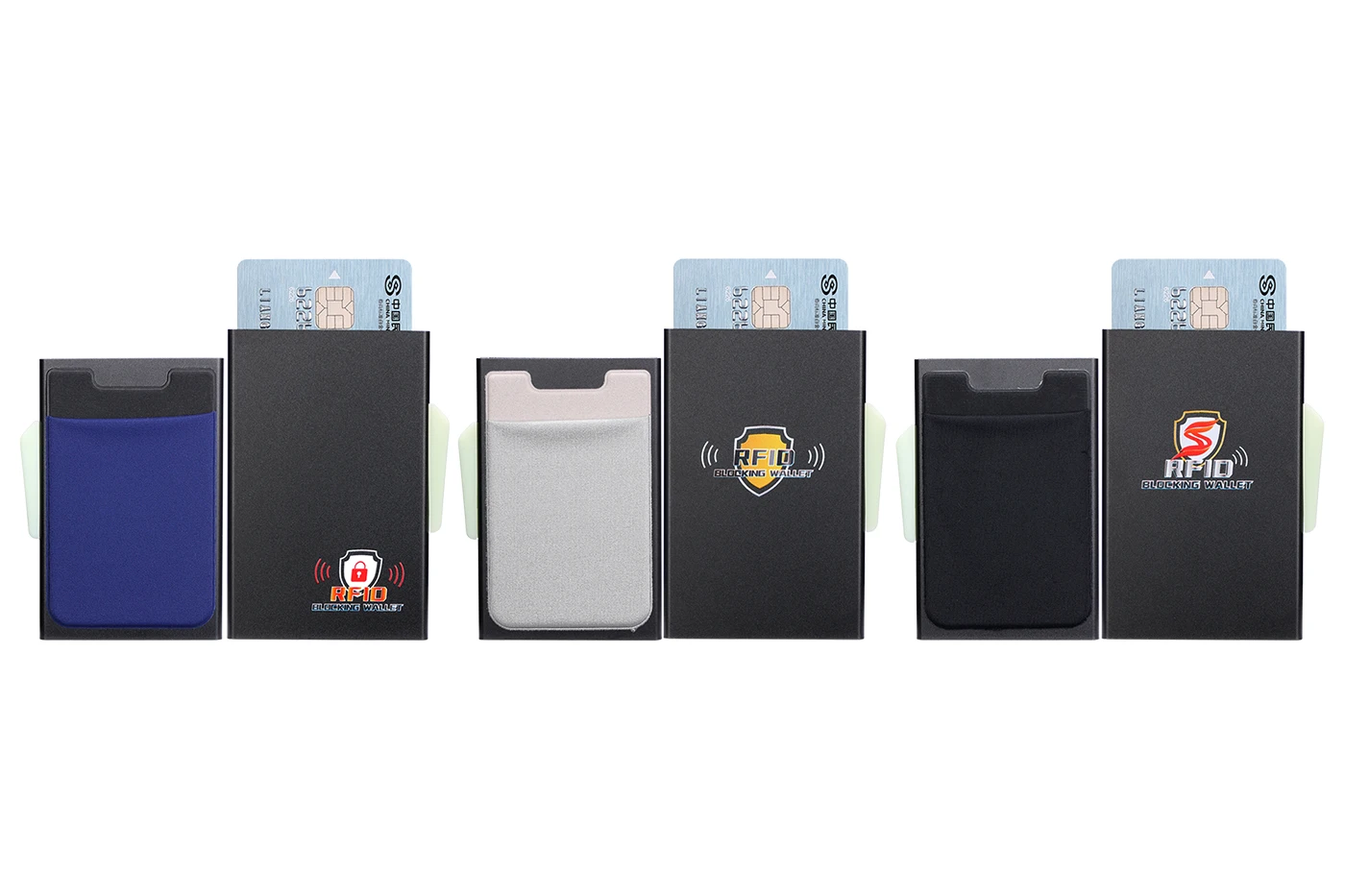 ZOVYVOL, новинка, RFID мужской кошелек для монет, тонкий кошелек, многофункциональный, автоматический, алюминиевый чехол для карт, бизнес,, кредитный держатель для карт