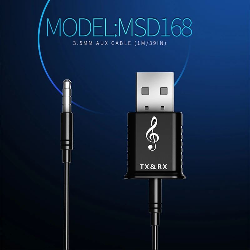 2-в-1 музыкальный аудио приемопередатчик приемник передатчик для Bluetooth 5 0 USB