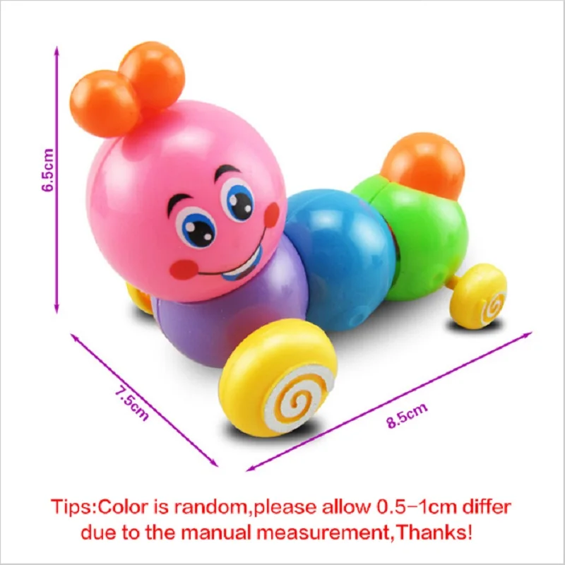 Cartoon Insect Wind Up Baby Toys Children Development Educational Toy Infant Running Clockwork Toys For Kids Children Gifts
