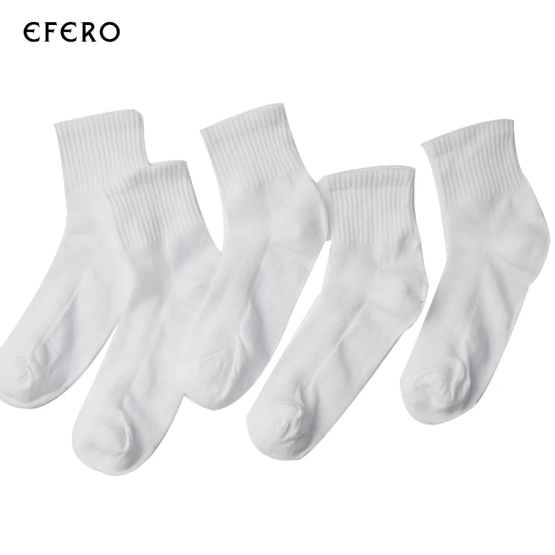 5 пар модные новые однотонные мужские носки повседневные сетчатые летние дышащие