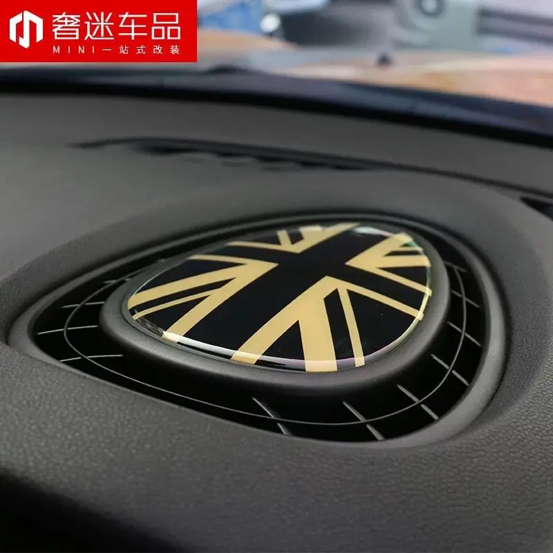 Украшение салона автомобиля приборной панели наклейки на розетку 3D