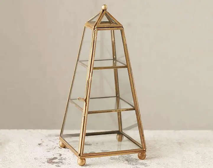 Многофункциональная трехслойная башня для украшений украшение стеклянного