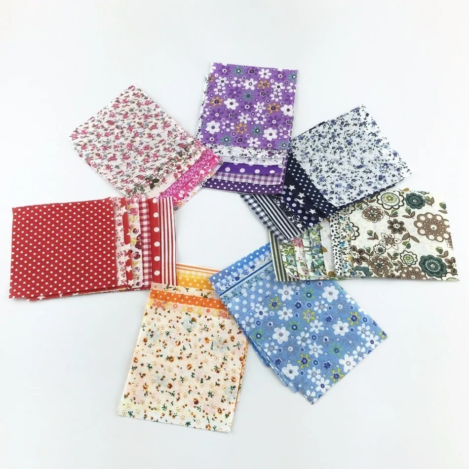 Booksew 30 шт./лот 10 см x очаровательный пакет из хлопчатобумажной ткани Лоскутная