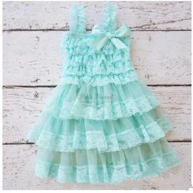 Розничная продажа 2018 летнее милое Кружевное платье-пачка для девочек лето