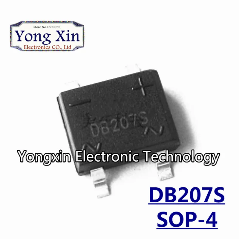 100 шт. DB207S SOP4 DB207 СОП SMD | Обустройство дома