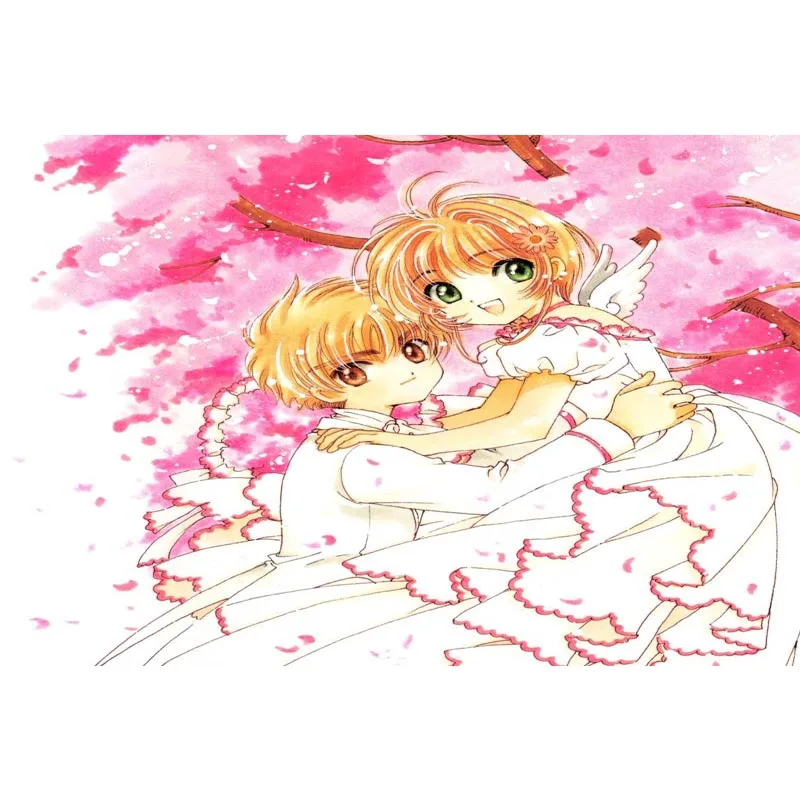Cardcaptor Sakura Canvas Fabric тканевый плакат Custom Art print Professional Home Wall Decoration|poster custom|canvas printsart