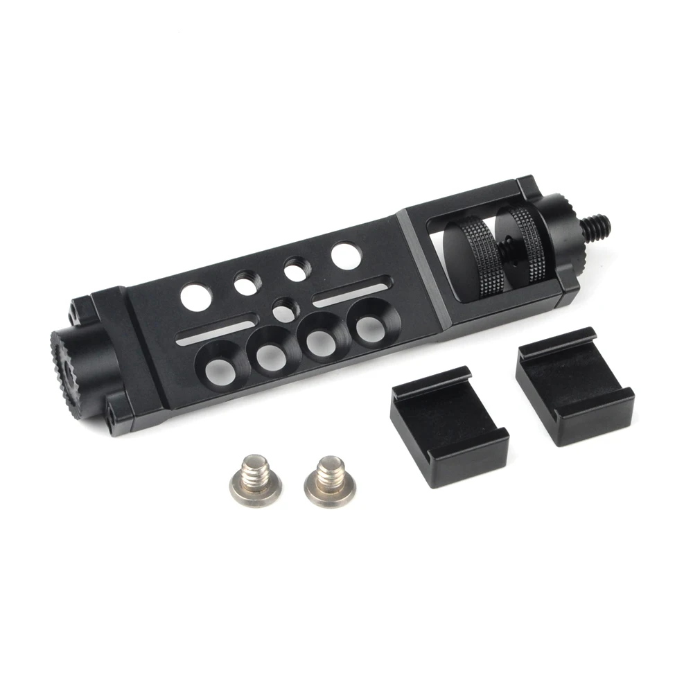 MINIFOCUS Universal Extension Arm Mount for DJI OSMO Handheld Gimbal 4K Camera 3-Axis Kits Cold Shoe Adapter | Электроника