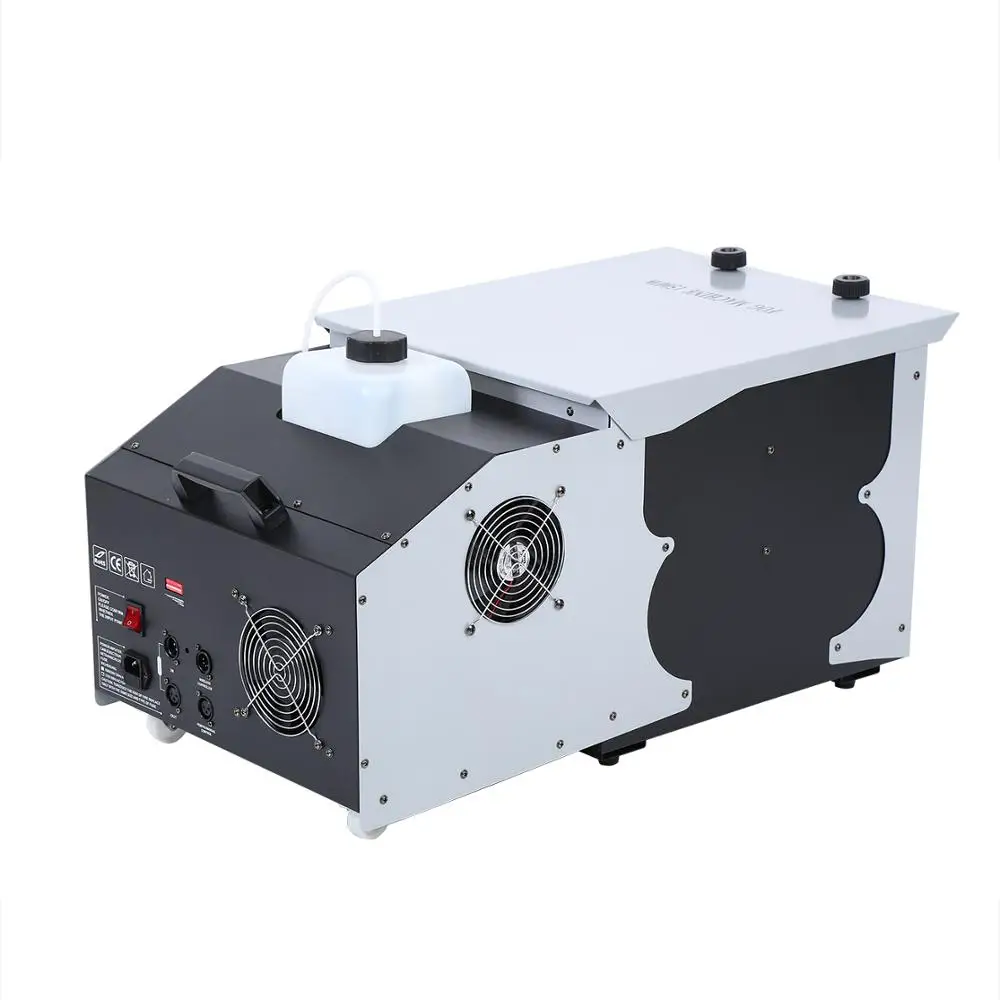 (Доставка из ЕС) 1500 Вт низкий лежащий пол излучатель дым туман машина Свадьба