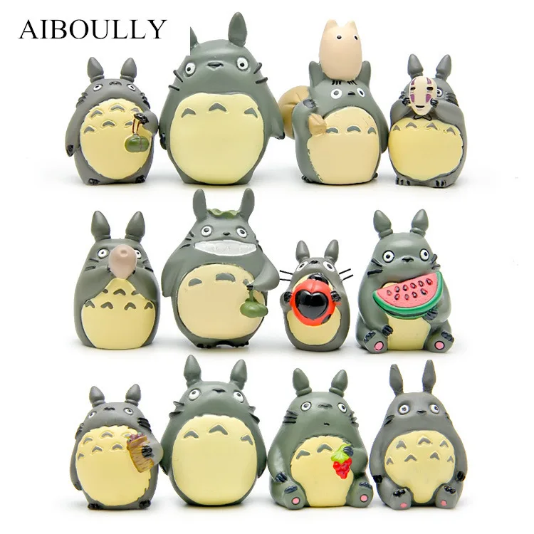 12 классический Тоторо играть дома куклы прекрасный мультфильм версия