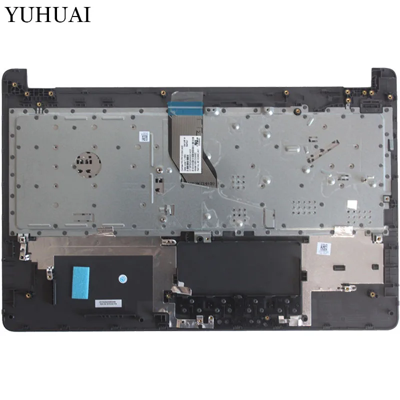 Клавиатура для ноутбука HP 250 G6 255 256 258 TPN-C129 TPN-C130 с упором рук без сенсорного экрана