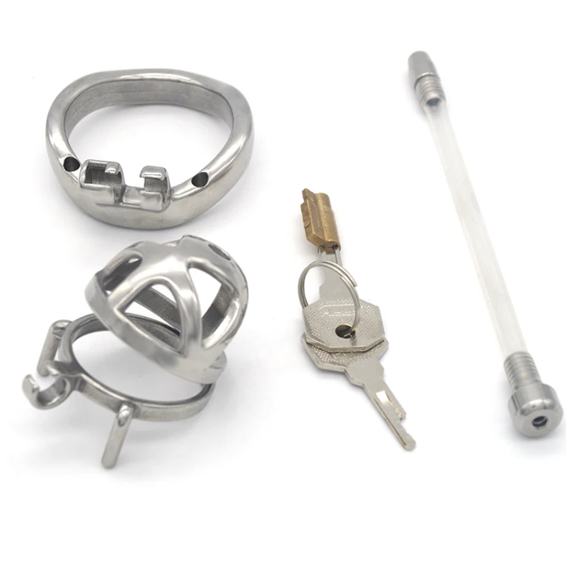 Мужское устройство верности из нержавеющей стали клетка на пенис с мочевой