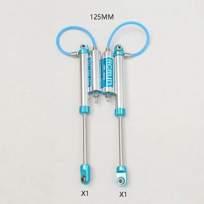 rear shock (2pcs) Осевой гусеничный автомобиль металлические детали для модернизации амортизатор отрицательного давления в сборе для 1/10 rc Гусеничный осевой RR10 90048 90053 грузовик - Цвет: rear shock (2pcs)