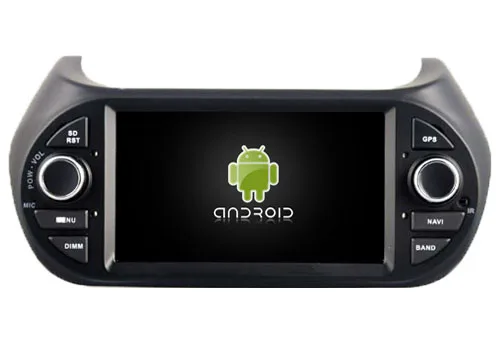 Android 9 0 автомобильный аудио dvd плеер для DECKLESS FIAT FIORINO gps Автомобильный