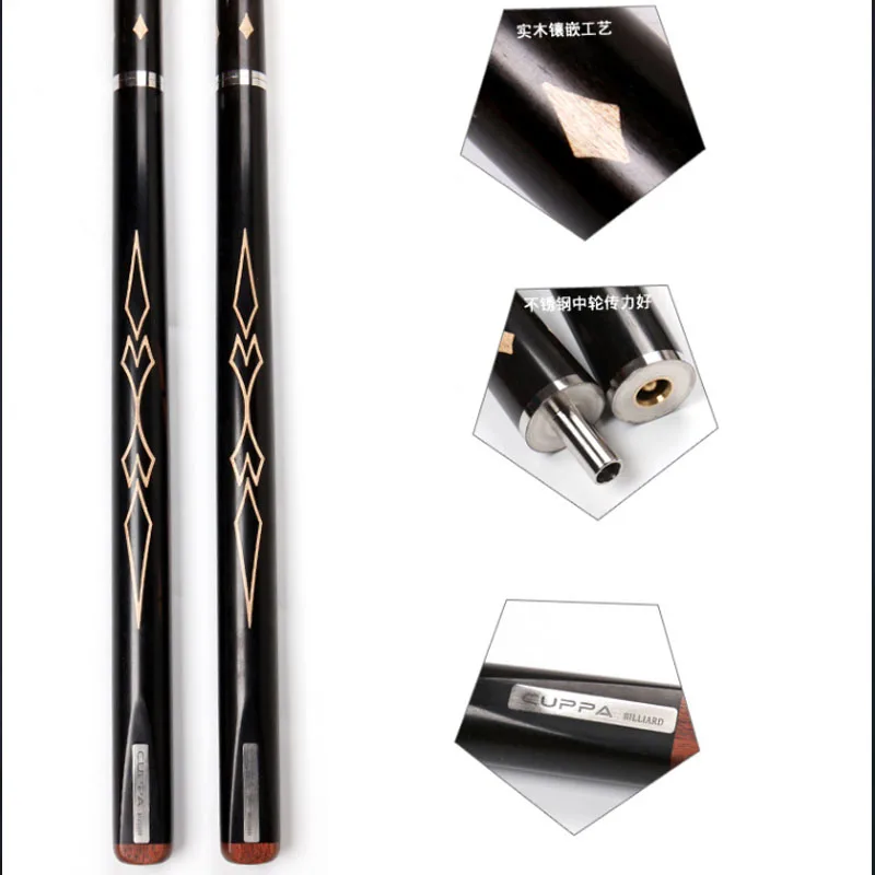 2019 Cuppa Ручная инкрустация 3/ 4 Snooker Cue высококачественный красный s Чехол Набор 9 8 мм