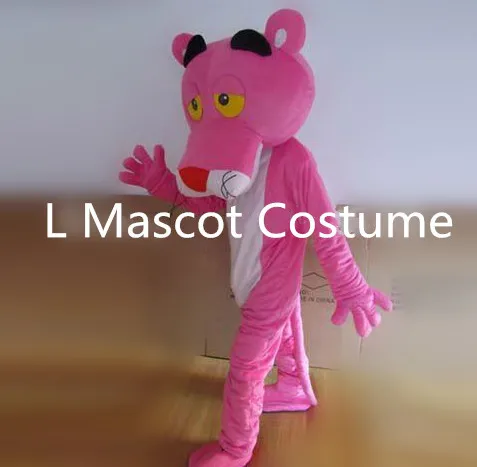 Новая розовая пантера Костюм талисман взрослый размер одежда нарядное платье|fancy