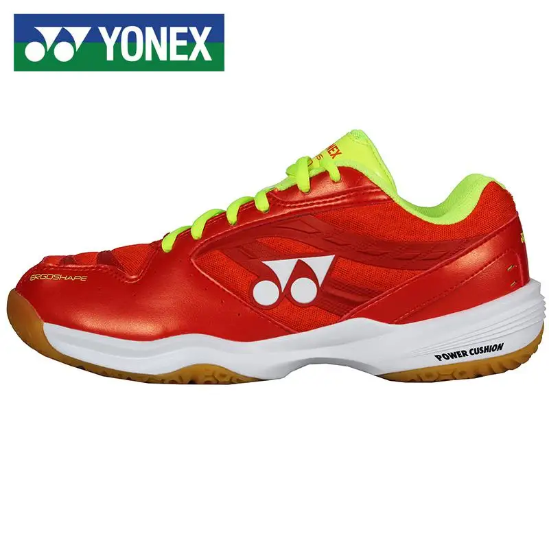 Оригинальная профессиональная обувь Yonex для бадминтона, мужская обувь на резиновой подошве, женская обувь, спортивные кроссовки YY - Цвет: 100CR
