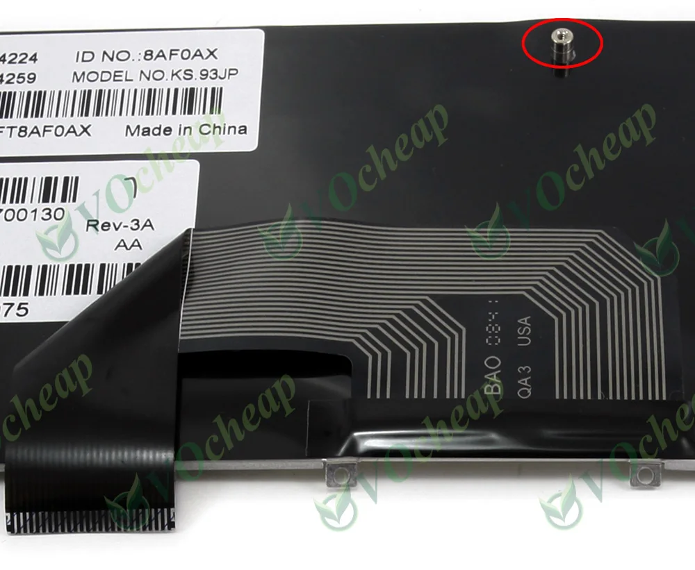 Оригинальная новая клавиатура для ноутбука Lenovo S9 S10 S9E S10E белая Русская версия