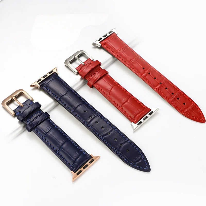 Ремешок из натуральной кожи для apple watch 5 4 band correa applewatch 44 мм 40 42 38 iwatch 3 2 1 браслет с