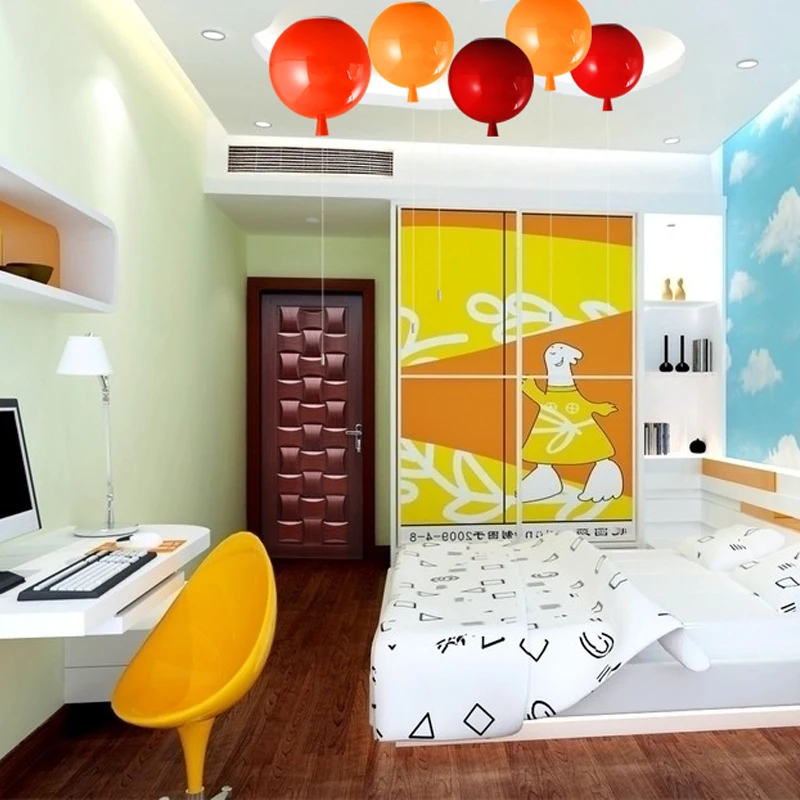 Детская комната светодиодные потолочные светильники avize лампа techo infantil plafondlamp для