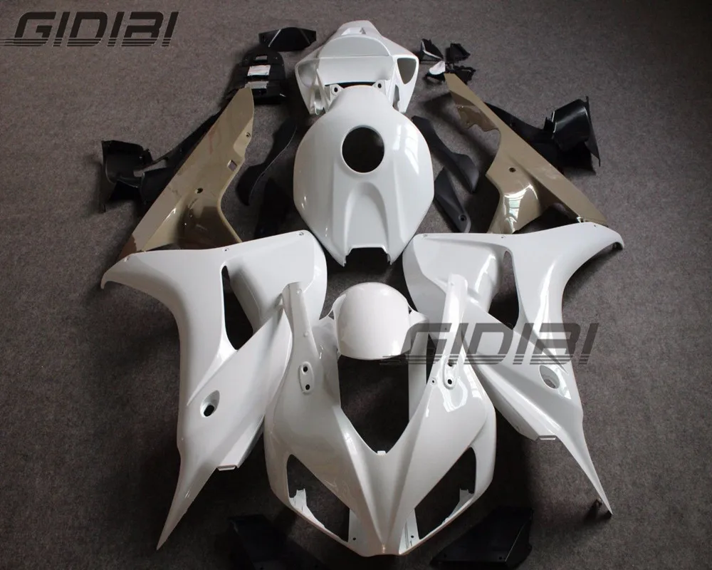 Для HONDA CBR1000RR CBR1000 RR 2006 2007 06 07 мотоцикл Неокрашенный обтекатель кузова работа Cowling