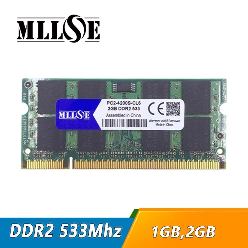 Распродажа! Оперативная память ddr2 1 гб 2 4 533 мгц pc2 4200 sodimm для ноутбука ram ноутбук so