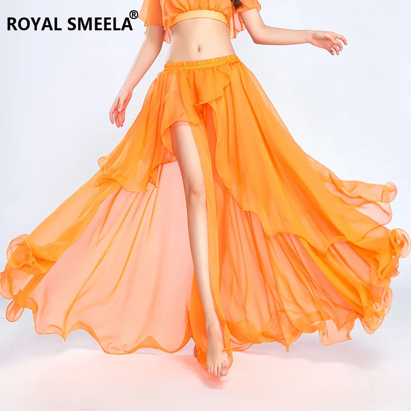 

Lady Belly Dancing Skirt High Quality Bellydance Skirt Rumba Dance Costumes Dance Skirts Performances Dress Suit 11 Color D-0708