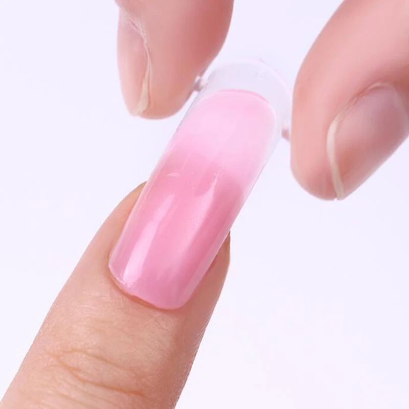 5 шт. быстросъемные накладные ногти на клипсах для наращивания ногтей инструмент