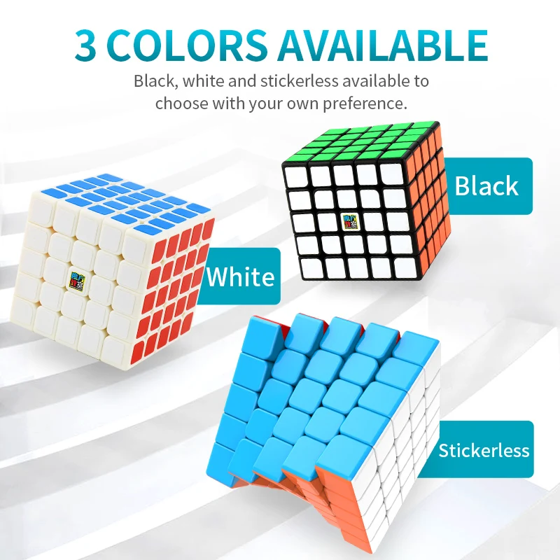 MOYU Speed 5x5x5 62мм кубик рубика 5х5х5 магический куб ABS Cubo Magico Puzzle Профессиональные гладкие кубики рубик антистатические Игрушки для мальчиков скорость профес сиональный Кубик-рубик