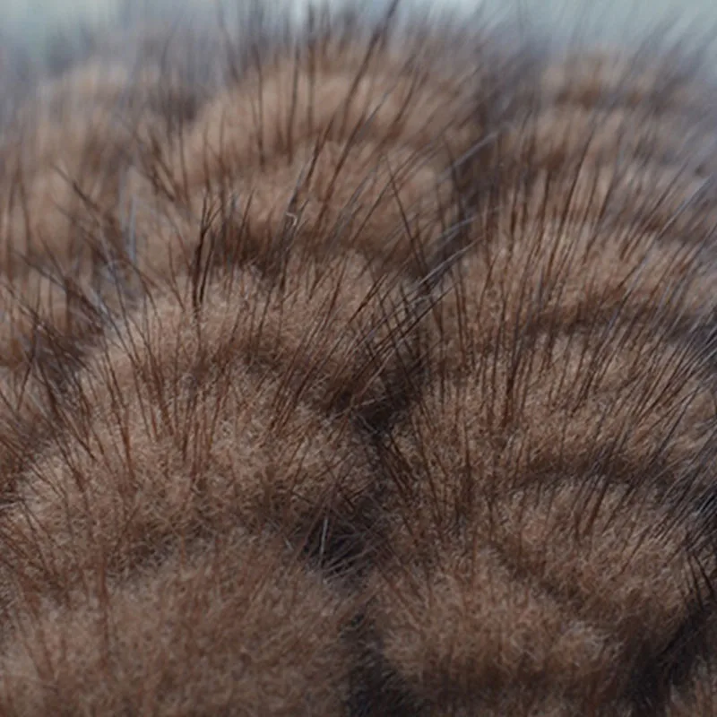 Меховая шапка 100% натуральный мех норки женская вязаная шапки для зимы модные