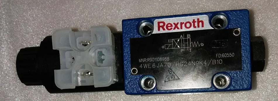 Гидравлический клапан REXROTH 4WE6JA70/HG24N9K4/B10 Соленоидный | Строительство и ремонт