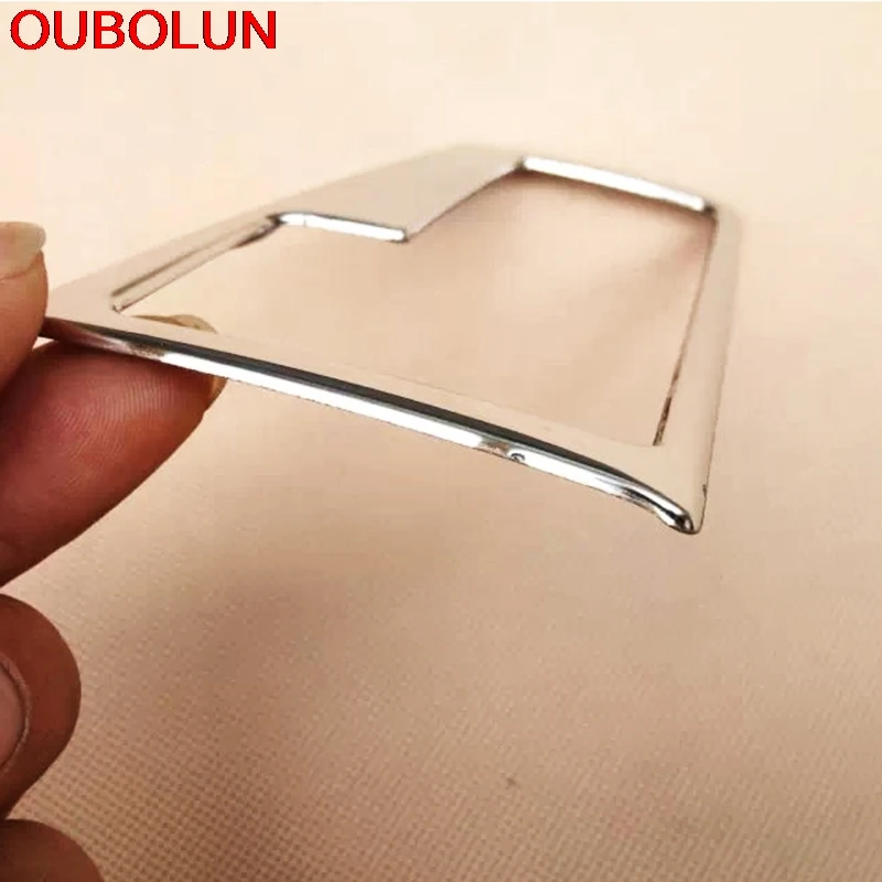 OUBOLUN 1piece For Toyota Corolla 2014 2015 2016 2017 Stainless steel Headlight Adjust Switch Knob Cover Trim Interior Styling | Автомобили