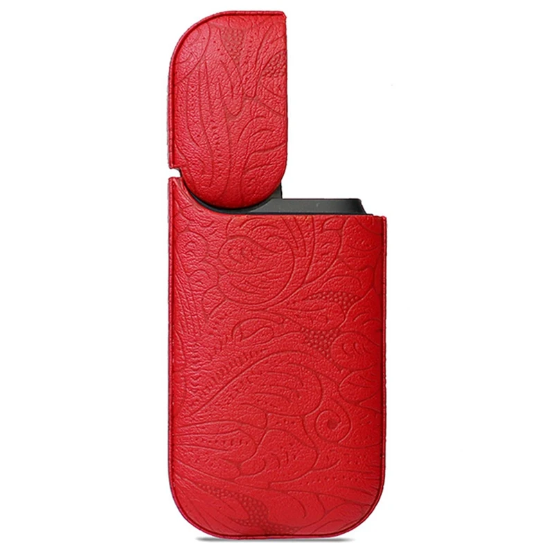 RD hot style Leather Case Electronic Cigarette PU Leather Case for IQOS 2.4 Plus - Цвет: RD