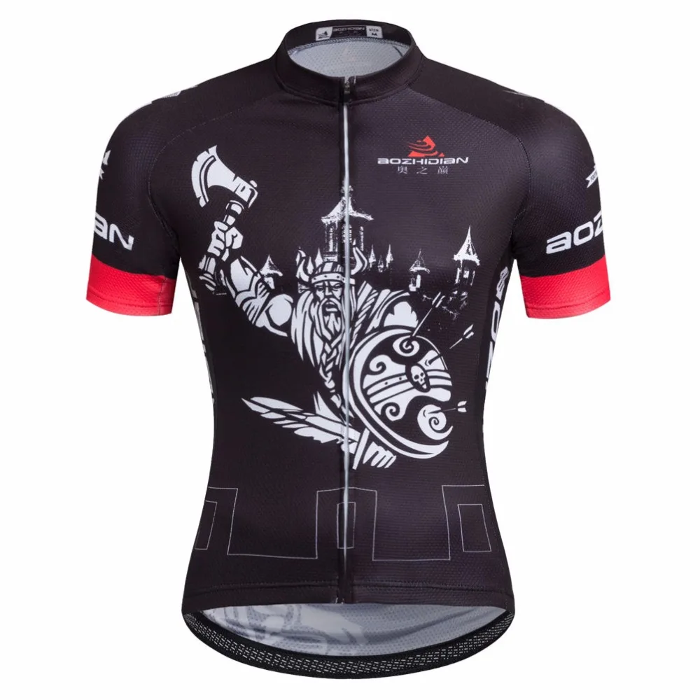 Гоночный велосипед Костюмы короткий рукав Велоспорт Джерси Coolmax Для Мужчин's