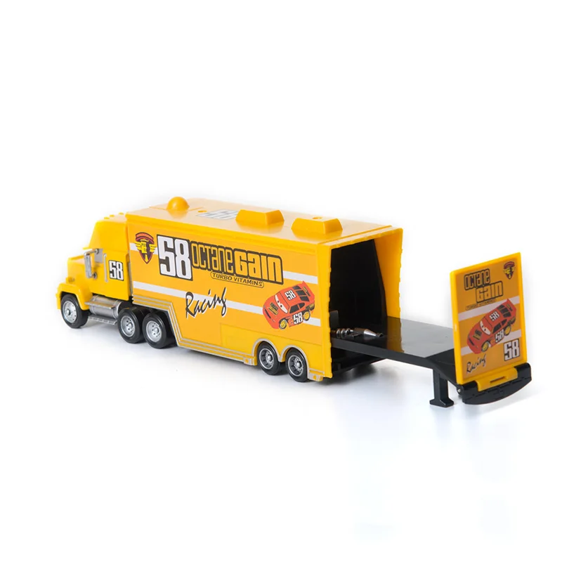Disney Pixar Cars 2 3 игрушки № 35 грузовик молния McQueen Джексон шторм Рамирез Мак дядюшка 1:55 литой модельный автомобиль игрушка детский подарок