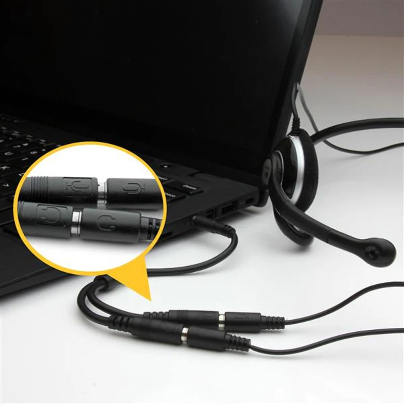 StarTech.com Адаптер для микрофона Mini-Jack 3 5mm 4 pines a Conectores |