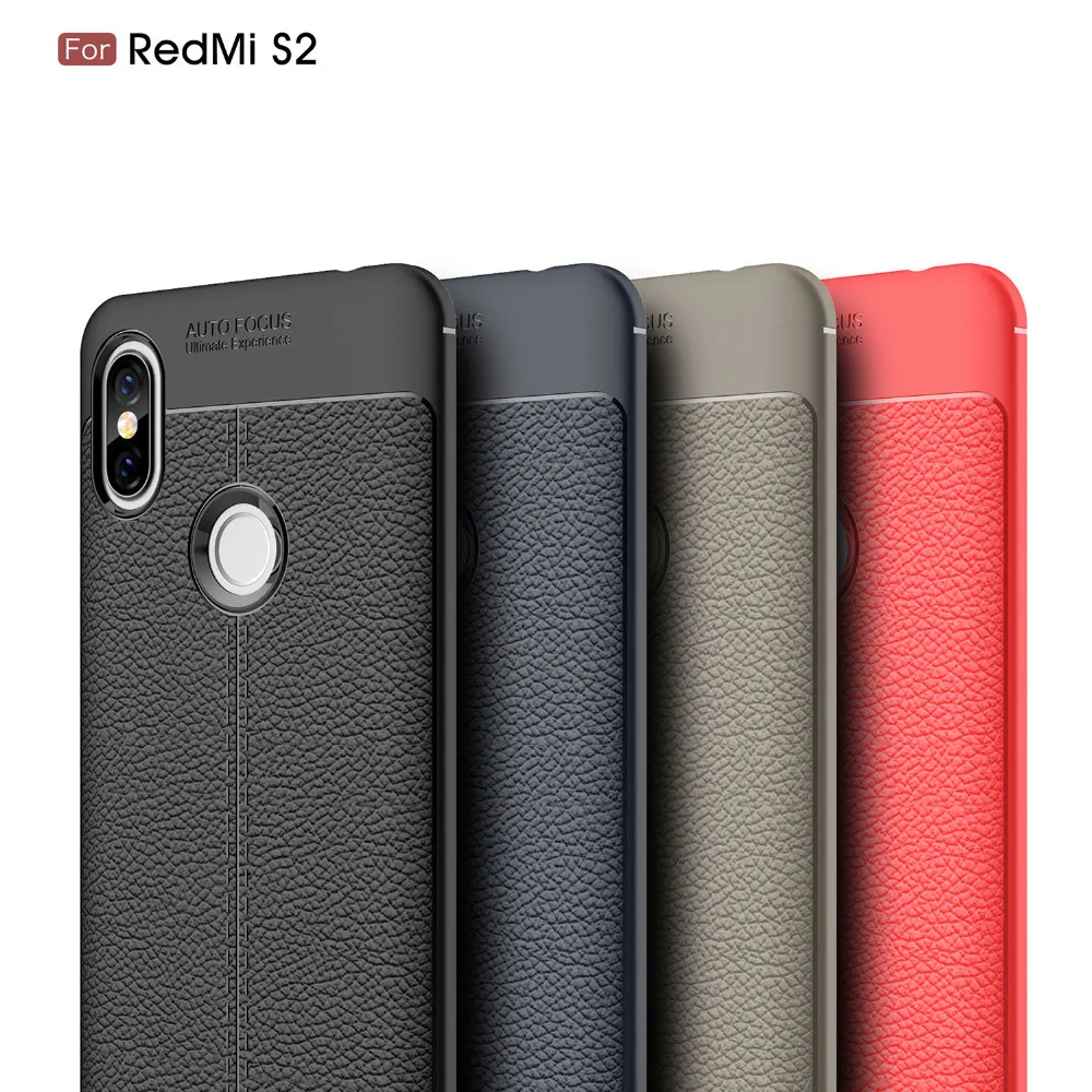 

Case For Xiaomi Redmi S2 Carbon Fiber Silicon Soft Luxury Xiaomi Redmi S2 Case Cover Redmi S 2 Coque Etui Fundas Accessory
