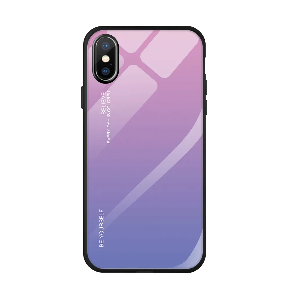 Светло-фиолетовый Чехол для iPhone 11 Pro XS MAX 7 XR силиконовый цветной чехол для 6 7 8 Plus 6S X чехол для iPhone 11 7 8 Plus 6 s чехол для телефона XR MAX Couqe - Цвет: Светло-фиолетовый