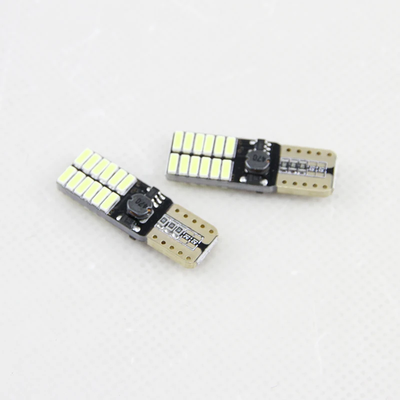 Lot10 W5W W2.1x9.5d 194 168 T10 4014-SMD Автомобильные светодиодные лампы для парковки ширина