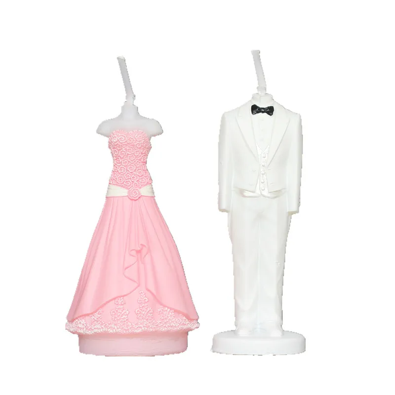 

Nicole 3D Wedding Dress Shape Silicone Mold for Handmade Soap Candle Making Mould Craft Resin Clay Decoration Tool