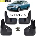 Брызговики для Nissan Almera G15, G11 RU-версия 2012-2018, Bluebird, Sylphy 06-14, крыло брызговиков, 2013, 2014, 2015