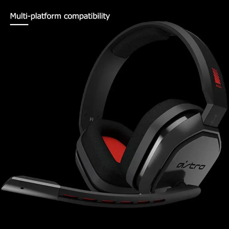 Наушники-вкладыши logitech G ASTRO A10, 3,5 мм, Проводная игровая гарнитура, стерео аудио, музыка, геймер, игровые наушники с микрофоном